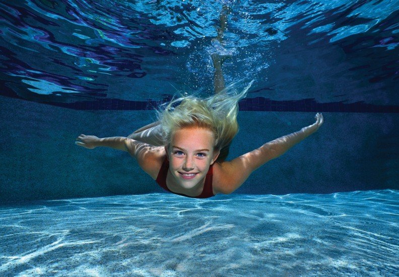 swimming