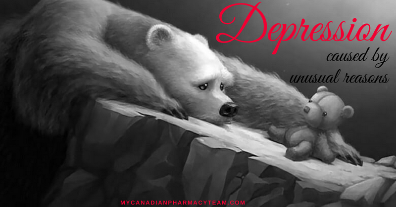 Depression unusual causes